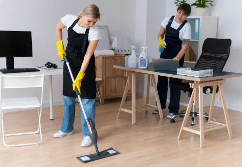 Nettoyage de bureau professionnel à Saint-Hilaire-la-Palud