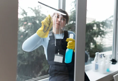 Nettoyage de vitres intérieures et extérieures à Saint-Hilaire-la-Palud